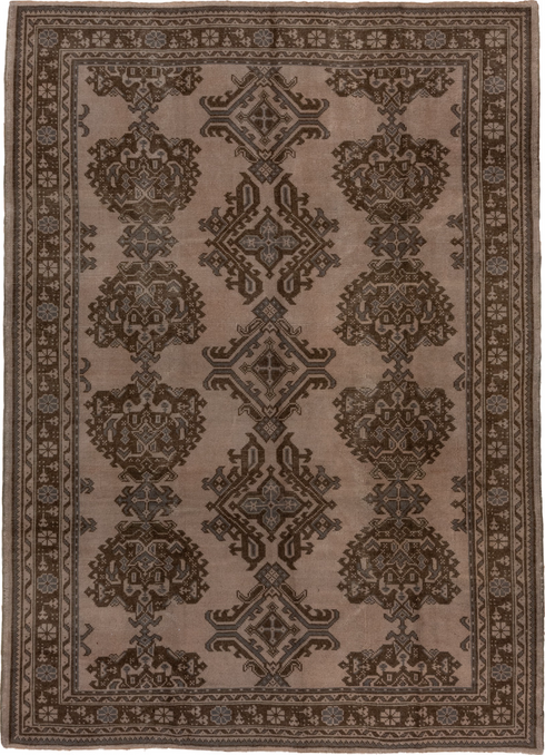 Antique Oushak Area Rug (7' x 10')
